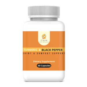 Turmeric + Black Pepper (1 Bottle, 60 Capsules)